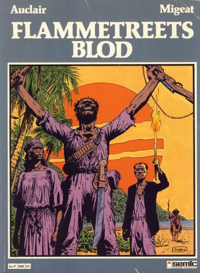 Cover for Flammetreets blod (Semic, 1986 series) 