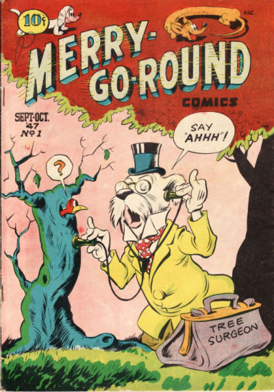 Cover for Merry Go Round Comics (Pines, 1947 series) #1
