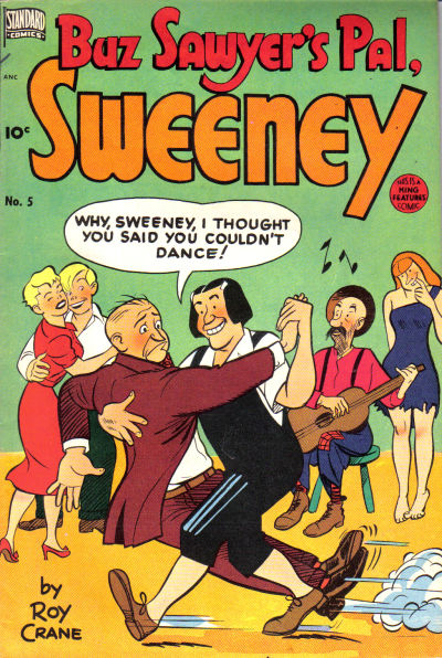 Cover for Buz Sawyer's Pal, Sweeney (Pines, 1949 series) #5