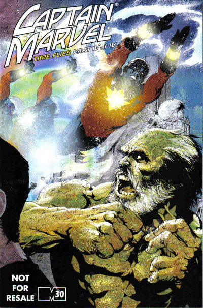 Cover for Captain Marvel No. 30 [Marvel Legends Reprint] (Marvel, 2005 series) 
