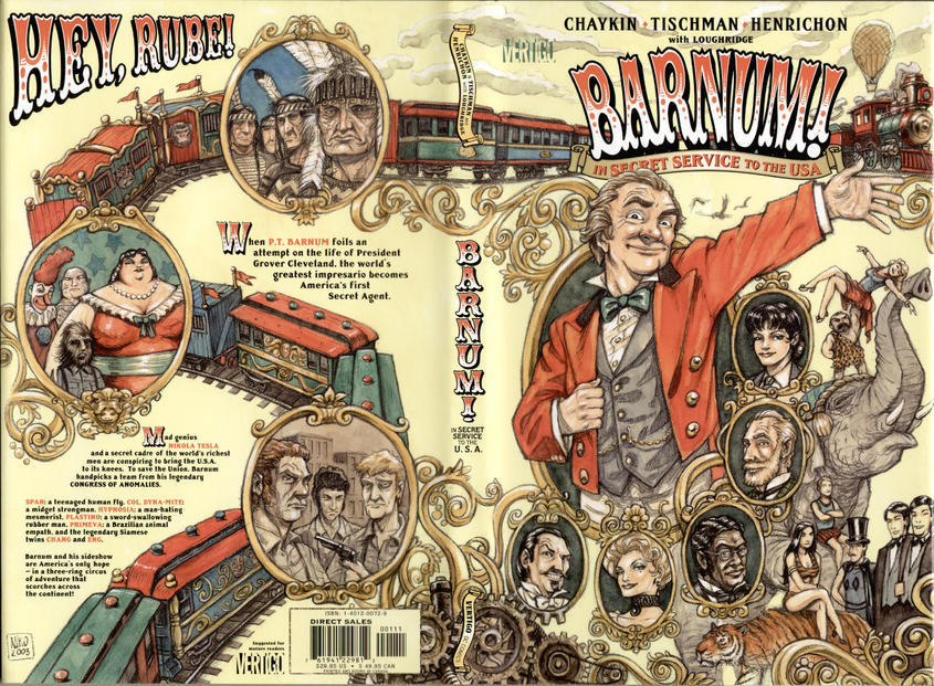 Cover for Barnum! (DC, 2003 series) 