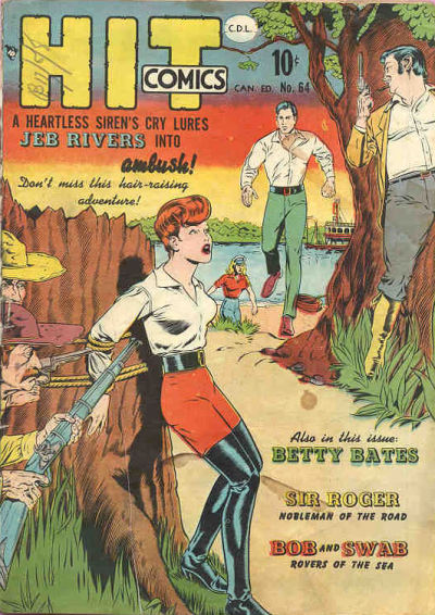 Cover for Hit Comics (Bell Features, 1950 series) #64