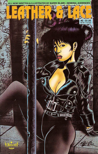 Cover for Leather & Lace (Malibu, 1989 series) #2 [General Audiences]