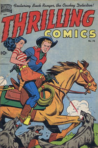 Cover Thumbnail for Thrilling Comics (Better Publications of Canada, 1948 series) #74