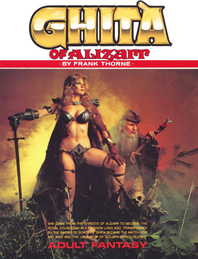 Cover for Ghita of Alizarr (Pacific Comics, 1983 series) #[nn]