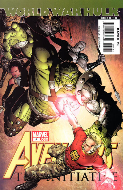 Cover for Avengers: The Initiative (Marvel, 2007 series) #4