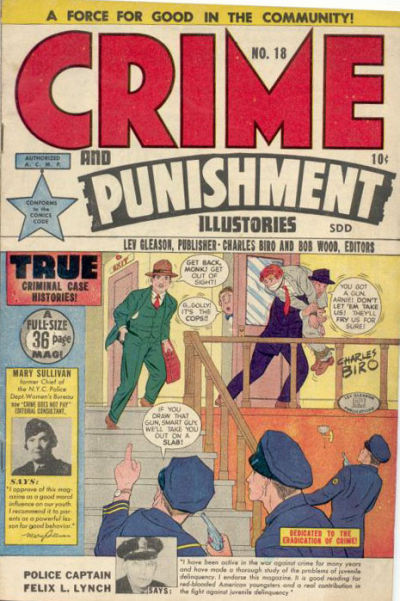 Cover for Crime and Punishment (Superior, 1948 ? series) #18