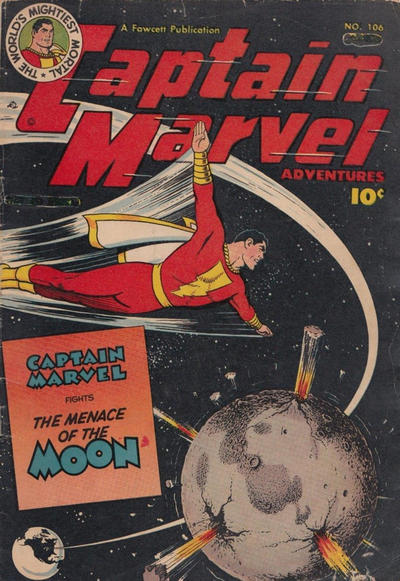 Cover for Captain Marvel Adventures (Anglo-American Publishing Company Limited, 1948 series) #106