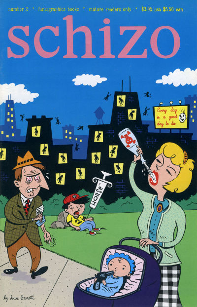 Cover for Schizo (Fantagraphics, 1995 series) #2
