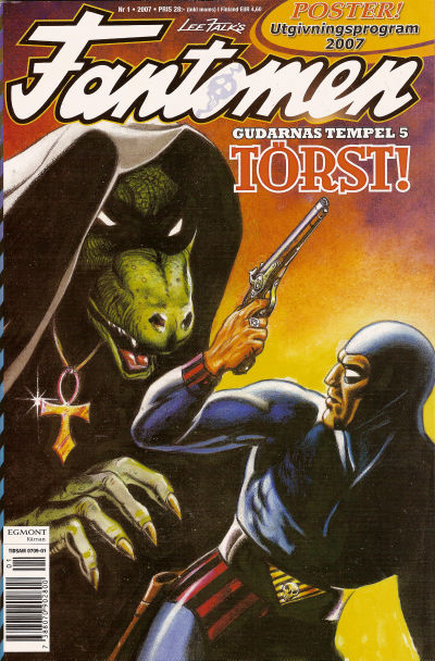 Cover for Fantomen (Egmont, 1997 series) #1/2007