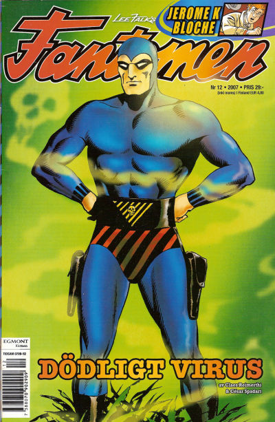 Cover for Fantomen (Egmont, 1997 series) #12/2007