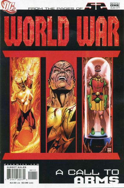 Cover for 52 / World War III Part One: A Call to Arms (DC, 2007 series) #1