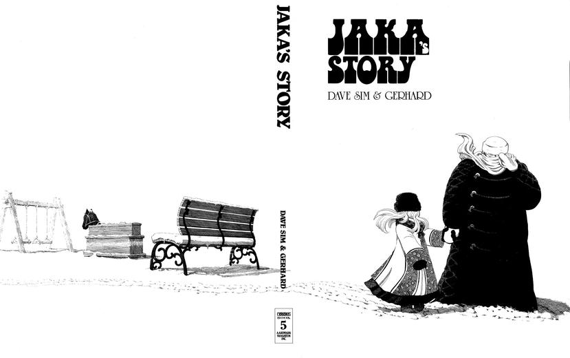 Cover for Cerebus (Aardvark-Vanaheim, 1986 series) #5 - Jaka's Story