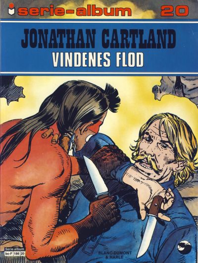 Cover for Serie-album (Semic, 1982 series) #20 - Jonathan Cartland Vindenes flod