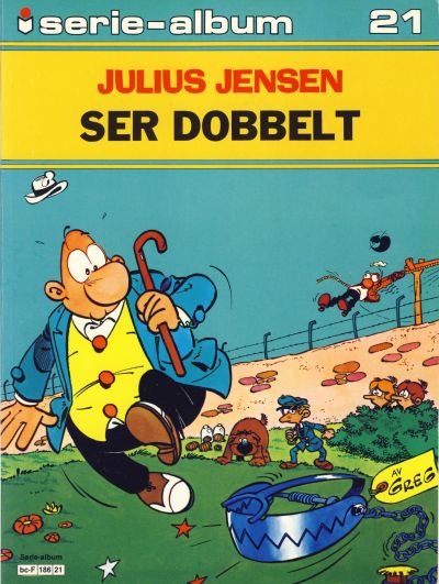 Cover for Serie-album (Semic, 1982 series) #21 - Julius Jensen ser dobbelt