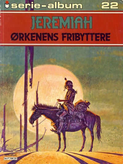 Cover for Serie-album (Semic, 1982 series) #22 - Jeremiah Ørkenens fribyttere