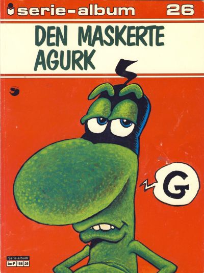 Cover for Serie-album (Semic, 1982 series) #26 - Den maskerte agurk