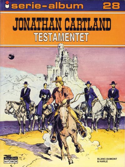 Cover for Serie-album (Semic, 1982 series) #28 - Jonathan Cartland - Testamentet