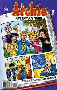 Cover for Archie (Archie, 1959 series) #588 [Direct Edition]