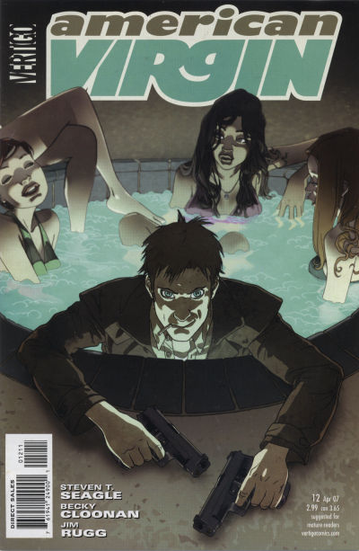 Cover for American Virgin (DC, 2006 series) #12
