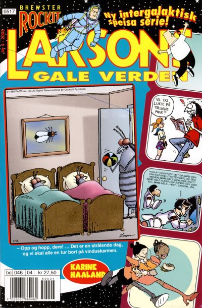 Cover for Larsons gale verden (Bladkompaniet / Schibsted, 1992 series) #4/2005