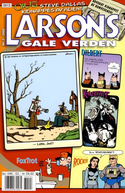 Cover for Larsons gale verden (Bladkompaniet / Schibsted, 1992 series) #3/2006