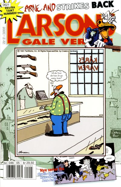 Cover for Larsons gale verden (Bladkompaniet / Schibsted, 1992 series) #5/2006