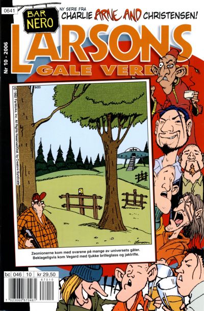 Cover for Larsons gale verden (Bladkompaniet / Schibsted, 1992 series) #10/2006