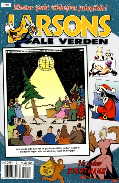 Cover for Larsons gale verden (Bladkompaniet / Schibsted, 1992 series) #13/2006