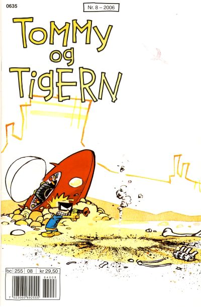Cover for Tommy og Tigern (Bladkompaniet / Schibsted, 1989 series) #8/2006