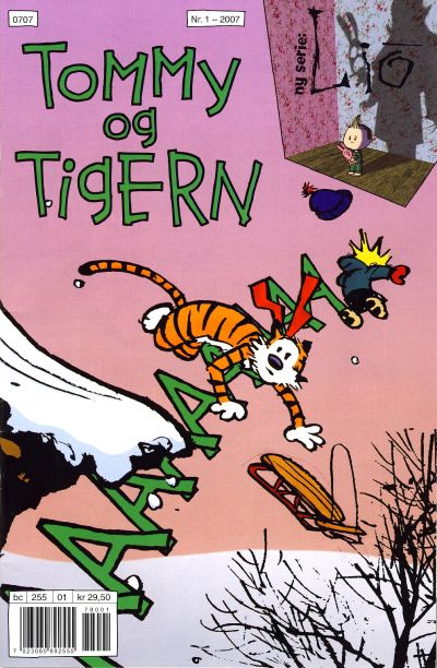 Cover for Tommy og Tigern (Bladkompaniet / Schibsted, 1989 series) #1/2007
