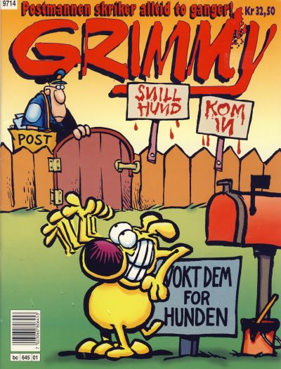 Cover for Grimmy (Bladkompaniet / Schibsted, 1995 series) #3