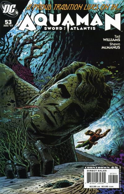 Cover for Aquaman: Sword of Atlantis (DC, 2006 series) #53