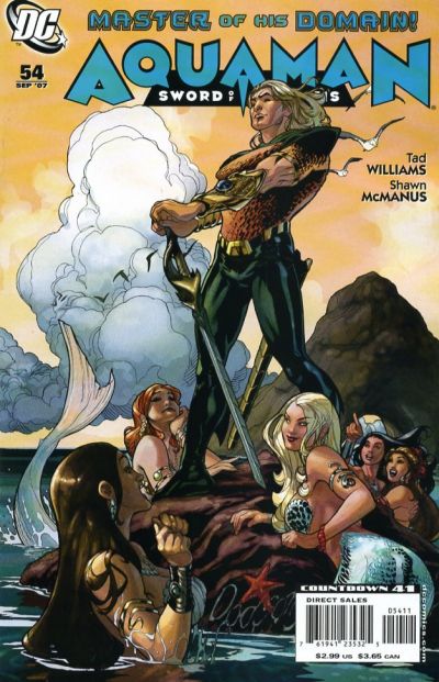 Cover for Aquaman: Sword of Atlantis (DC, 2006 series) #54