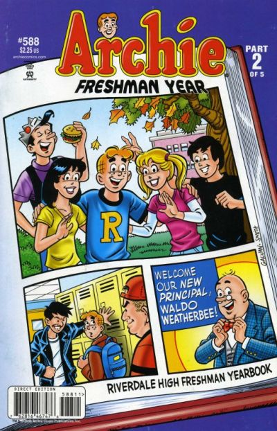 Cover for Archie (Archie, 1959 series) #588 [Direct Edition]