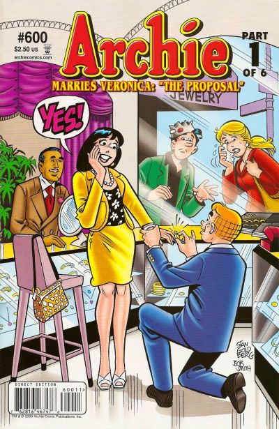 Cover for Archie (Archie, 1959 series) #600
