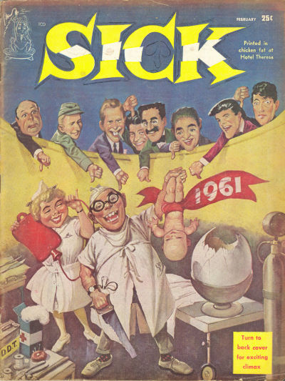 Cover for Sick (Prize, 1960 series) #v1#4 [4]