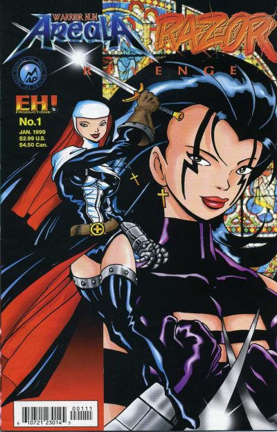 Cover for Warrior Nun Areala/Razor: Revenge (Antarctic Press, 1999 series) #1