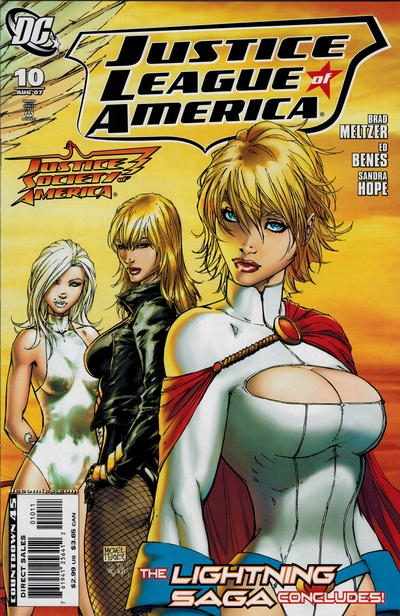 Cover for Justice League of America (DC, 2006 series) #10 [Standard Cover]
