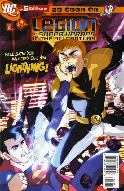 Cover for The Legion of Super-Heroes in the 31st Century (DC, 2007 series) #5 [Direct Sales]