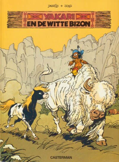 Cover for Yakari (Casterman, 1977 series) #2 - Yakari en de witte bizon