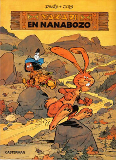 Cover for Yakari (Casterman, 1977 series) #4 - Yakari en Nanabozo