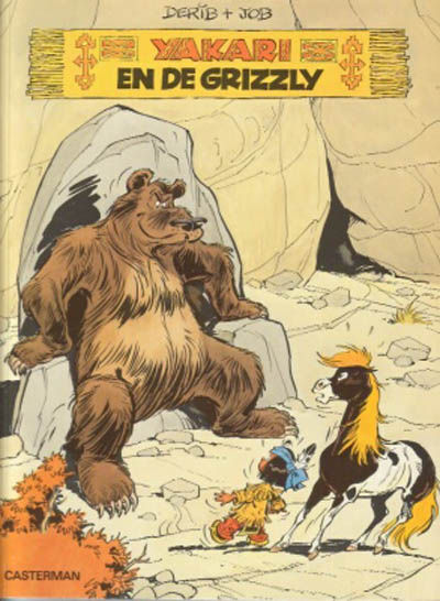 Cover for Yakari (Casterman, 1977 series) #5 - Yakari en de grizzly