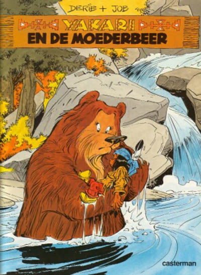 Cover for Yakari (Casterman, 1977 series) #15 - Yakari en de moederbeer
