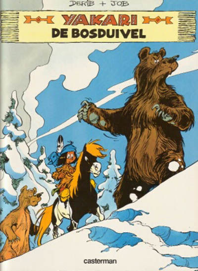 Cover for Yakari (Casterman, 1977 series) #20 - De bosduivel