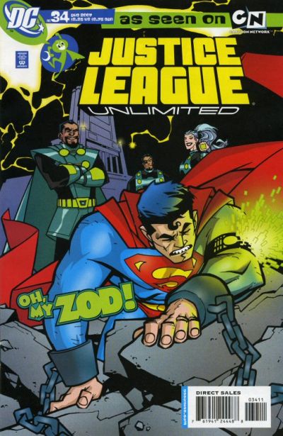 Cover for Justice League Unlimited (DC, 2004 series) #34