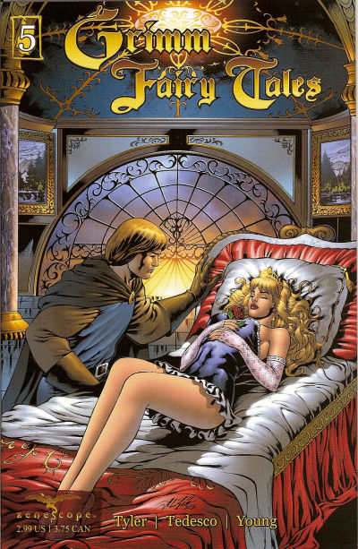 Cover for Grimm Fairy Tales (Zenescope Entertainment, 2005 series) #5 [Cover A - Al Rio]