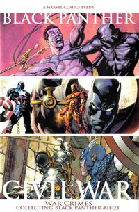 Cover Thumbnail for Civil War: Black Panther War Crimes (Marvel, 2007 series) 
