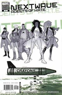 Cover Thumbnail for Nextwave: Agents of H.A.T.E. 5 [Crayon Butchery Variant Edition] (Marvel, 2006 series) #5