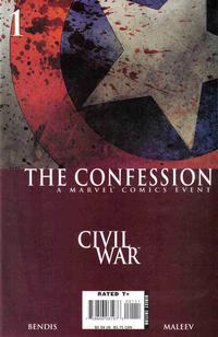 Cover Thumbnail for Civil War: The Confession (Marvel, 2007 series) #1 [Direct Edition]